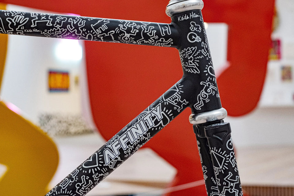 Affinity X Keith Haring Black Single Speed Track frame set
