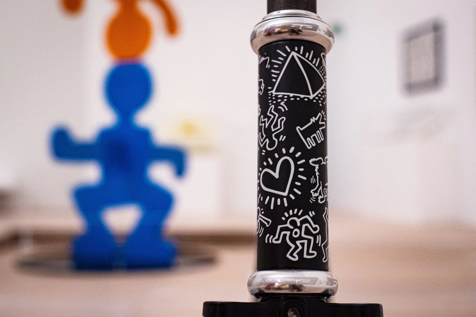 Affinity X Keith Haring Black Single Speed Track frame set