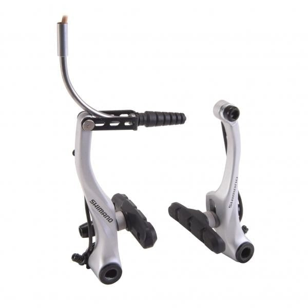 Shimano BR-T4000 V-Brake - Rear Black Brake Set For Trekking Bikes With S65T Brake Shoes