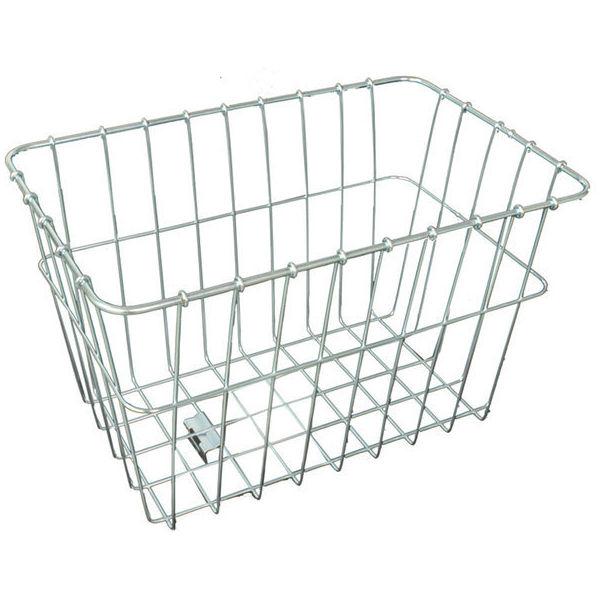 Wald Rear Basket, Silver