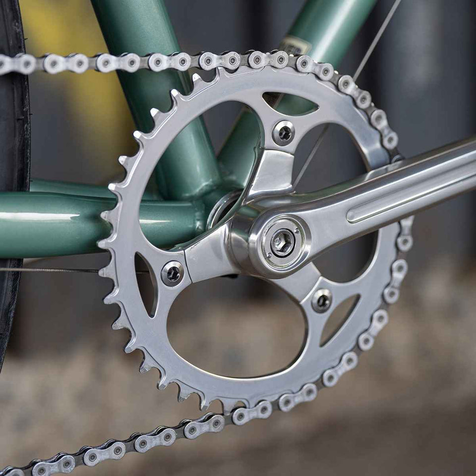 RMC Track Crank Set Silver