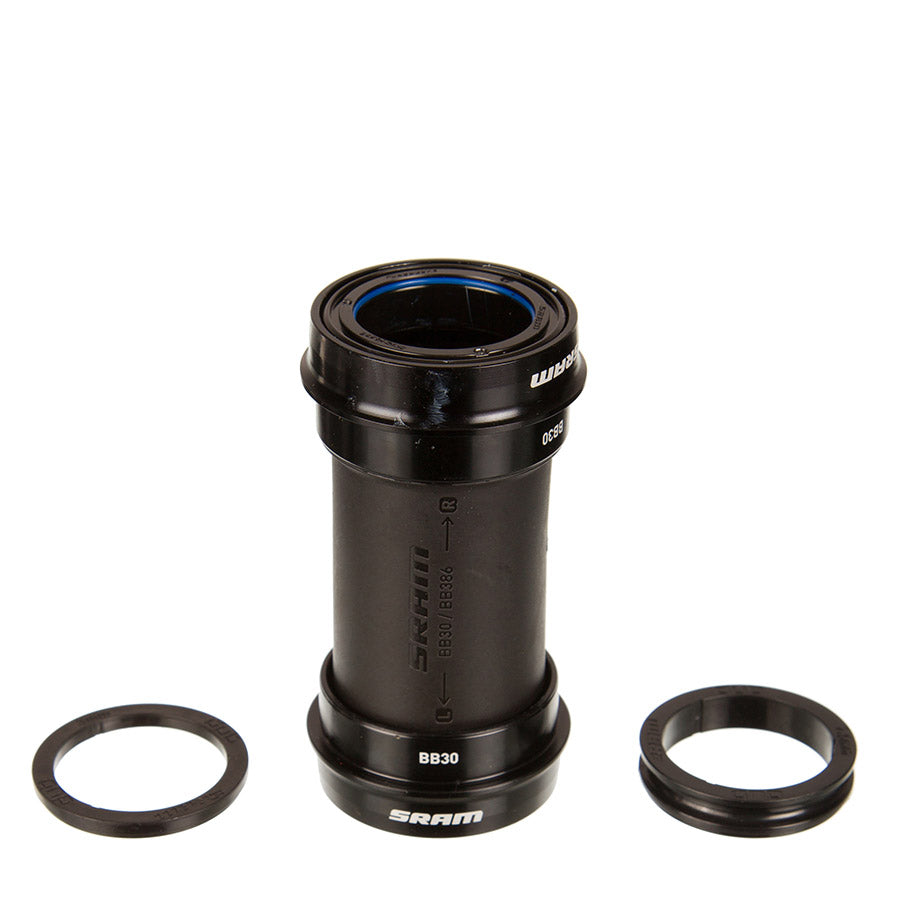 SRAM, DUB BB30 73mm (55mm Chainline), Press Fit BB, BB30, Spindle: 28.99mm, Width: 73mm, Diameter: 42mm