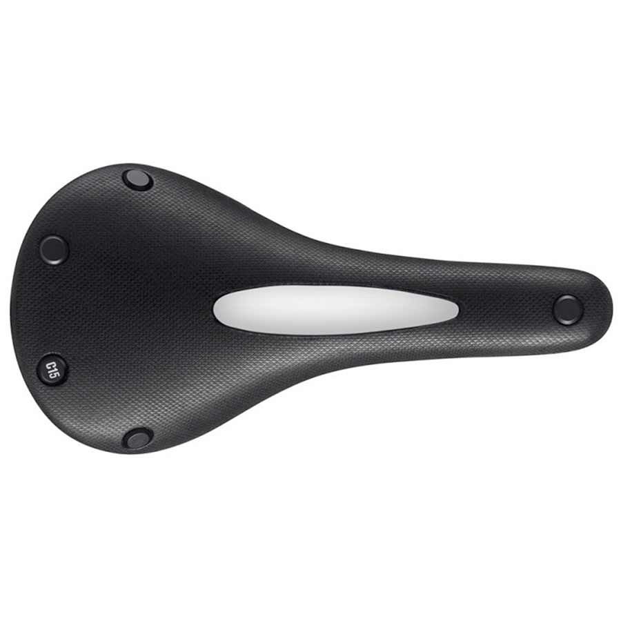 Brooks, C15 Carved All Weather, Saddle, 283 x 140mm, Unisex, 432g, Black