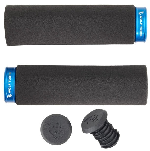 Fat Paw Lock-On Grips Blue collar