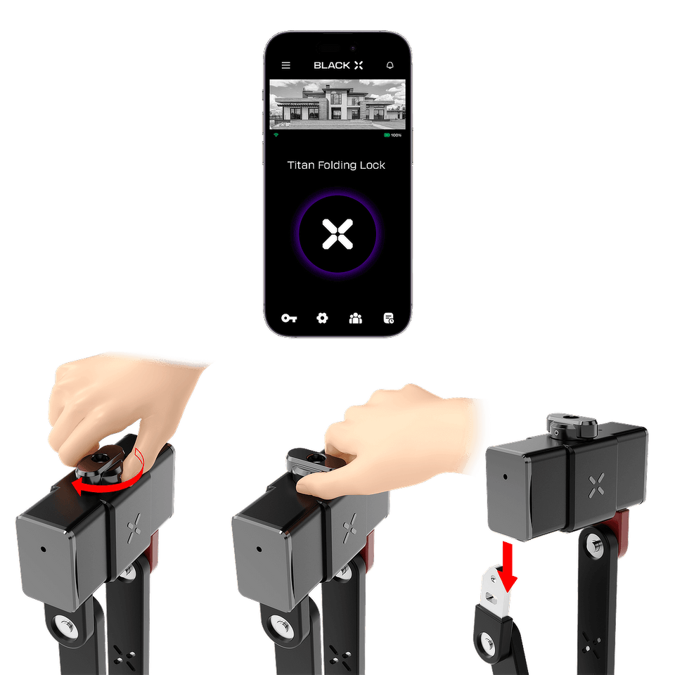 Titan Smart Folding lock