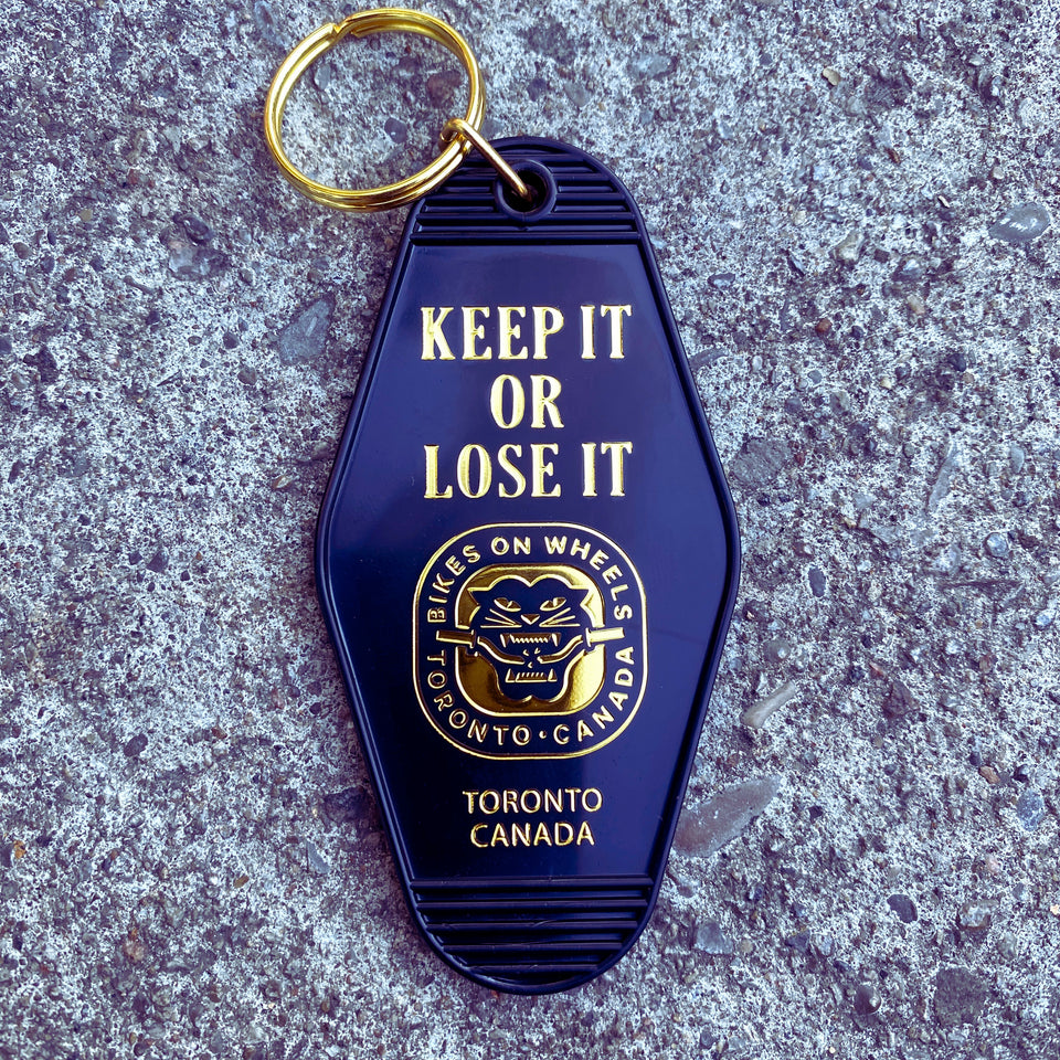 Keep It or Lose It” Keychain