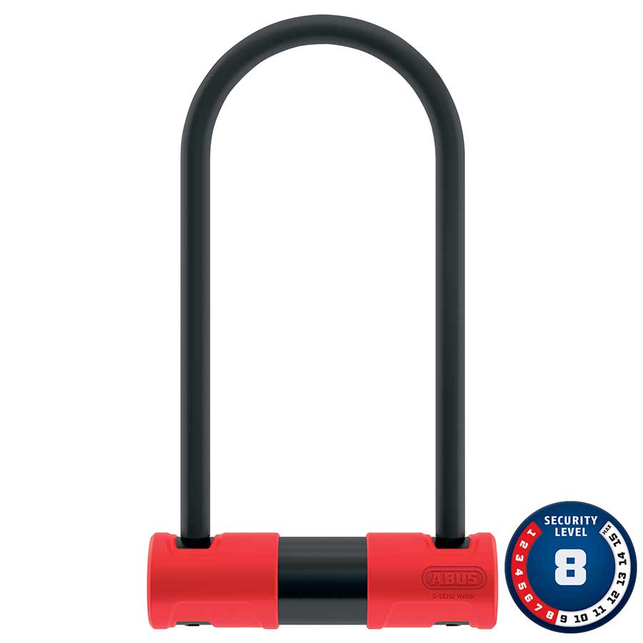 Abus, 440A Alarm, U-Lock, Key, 150x160mm, 5.9''x6.3'', Thickness in mm: 12mm, Black