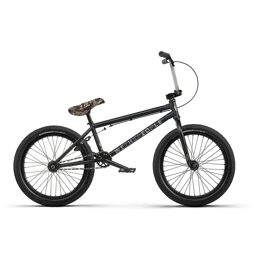 We The People, Arcade, BMX, 20'', Matte Black, 20.5''