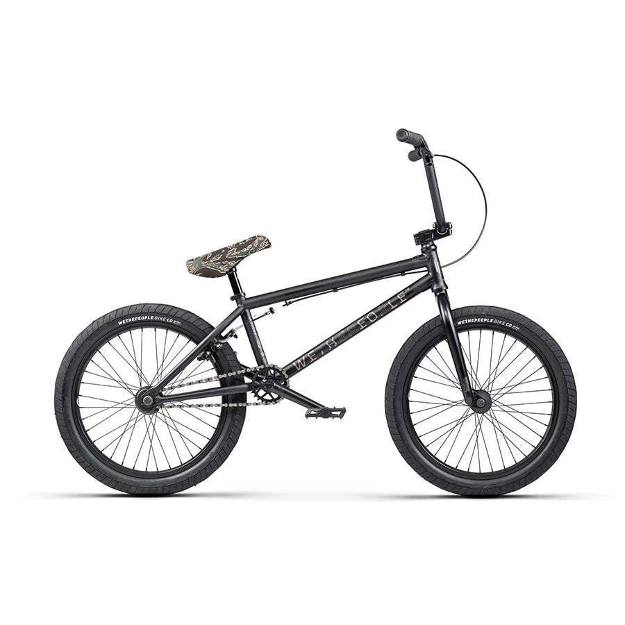 We The People, Arcade, BMX, 20'', Matte Black, 20.5''