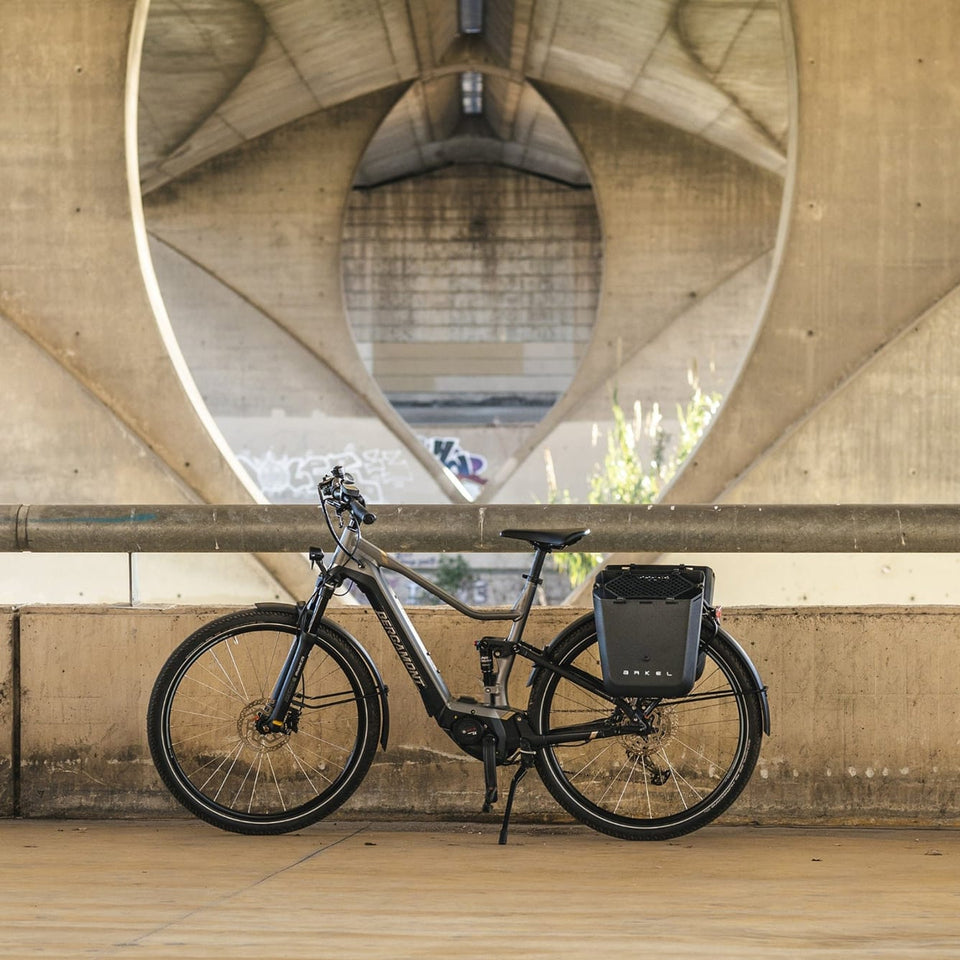 Arkel Daily Cargo Bike Box in use