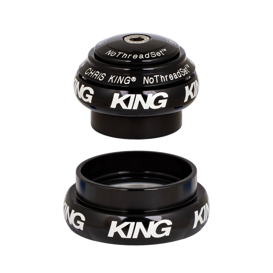 Chris King NoThreadSet Tapered Headset EC34/EC44 1-1/8" to 1-1/4" - Matte Black