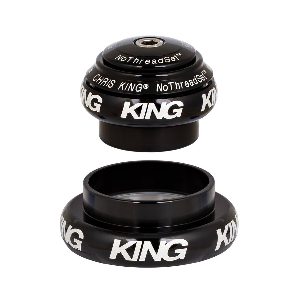 Chris King NoThreadSet Tapered Headset EC34/EC44 1-1/8" to 1-1/2" - Black