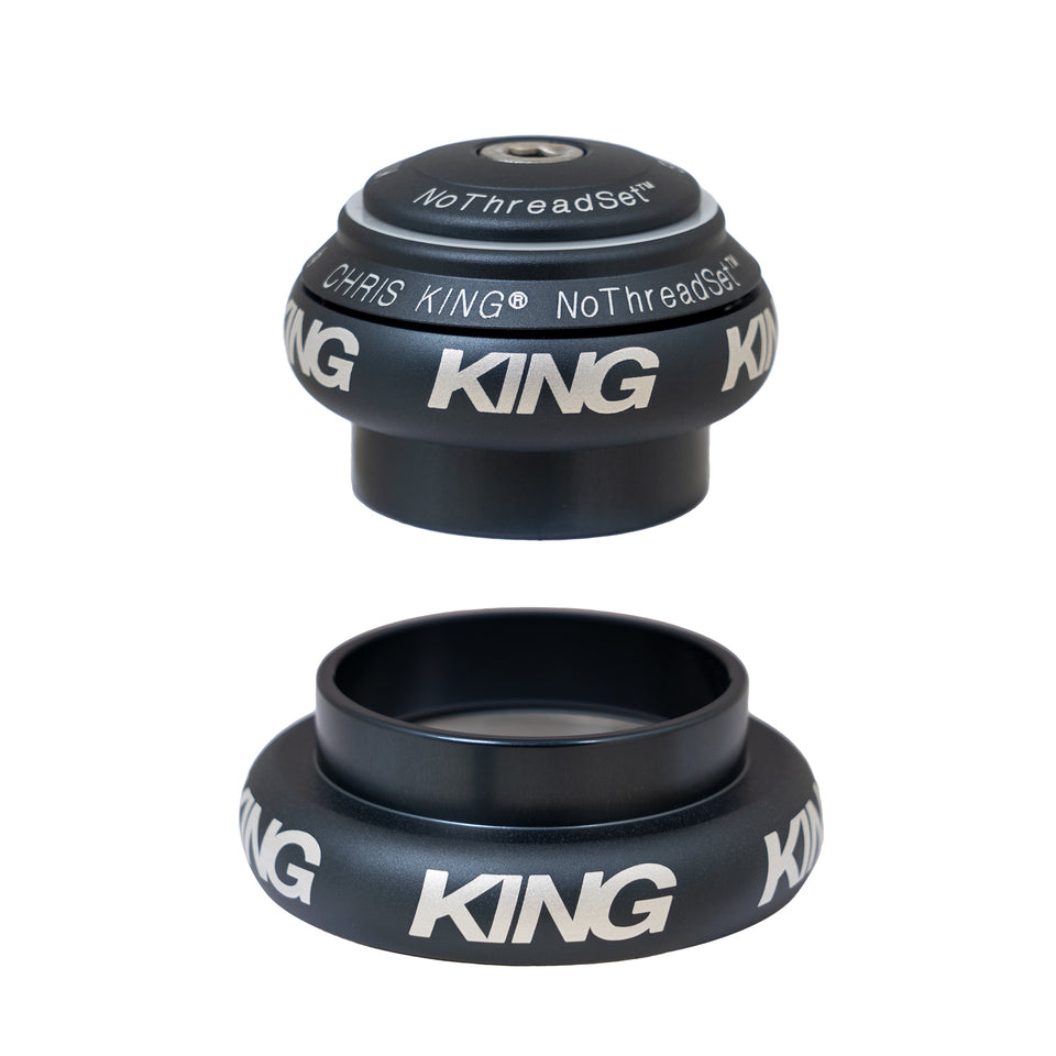 Chris King NoThreadSet Tapered Headset EC34/EC44 1-1/8" to 1-1/2" - Midnight