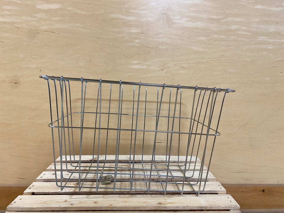 Wald Rear Basket, Silver