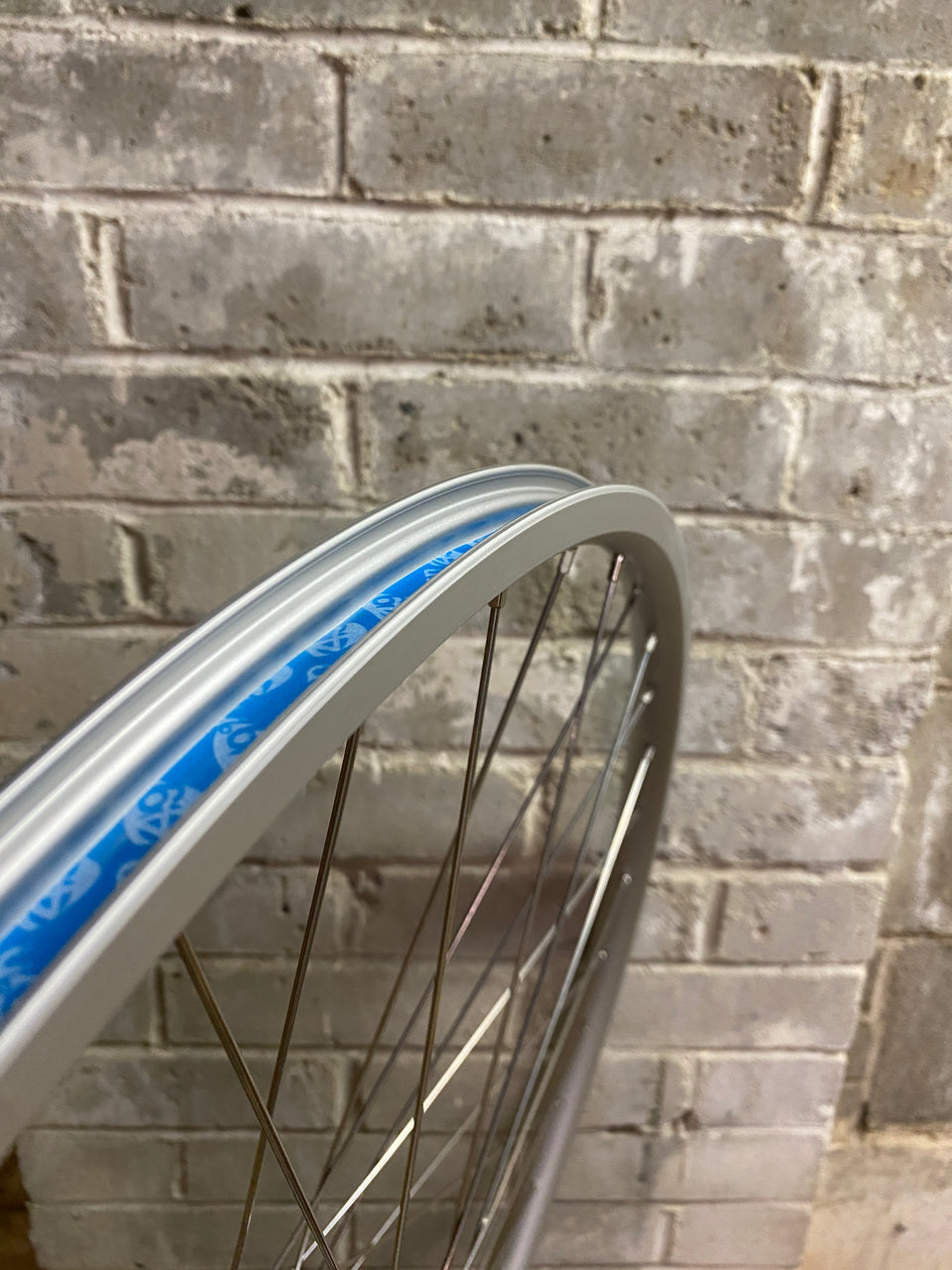 27" Road Rim Brake Rear Wheel