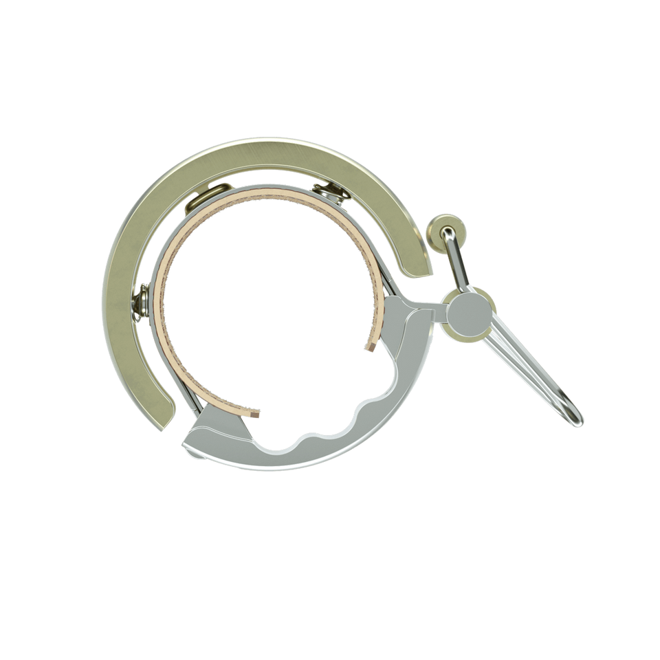 Knog Oi Luxe bike bell in brass