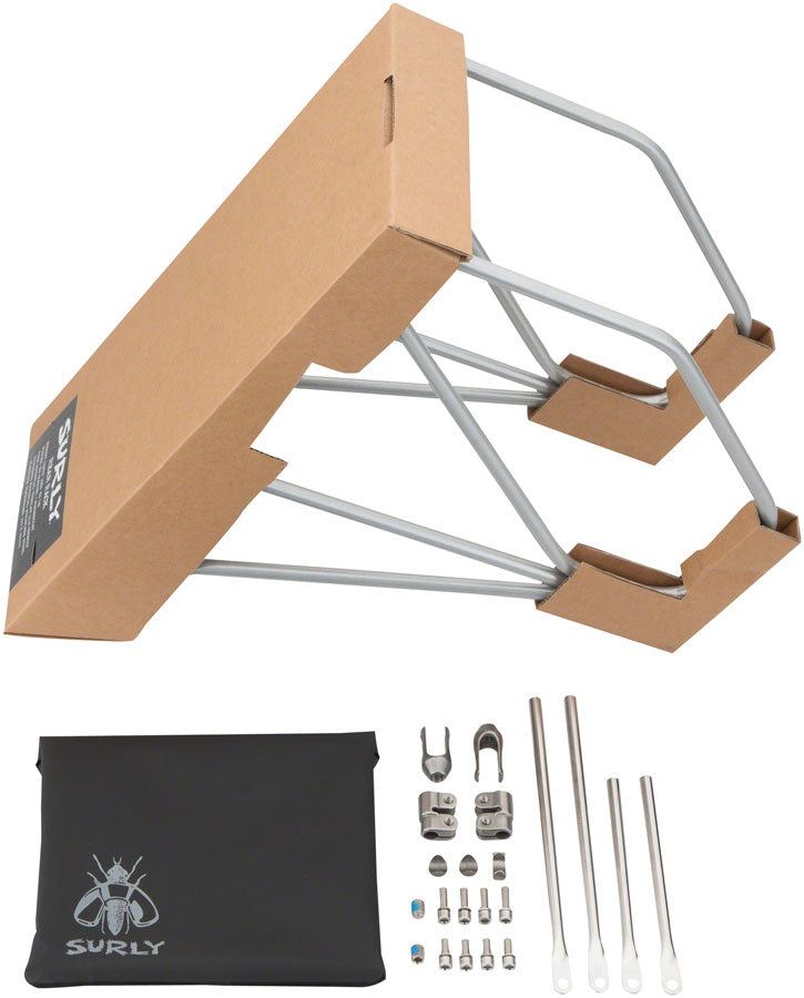 26"-29" CroMoly Rear Rack - Silver