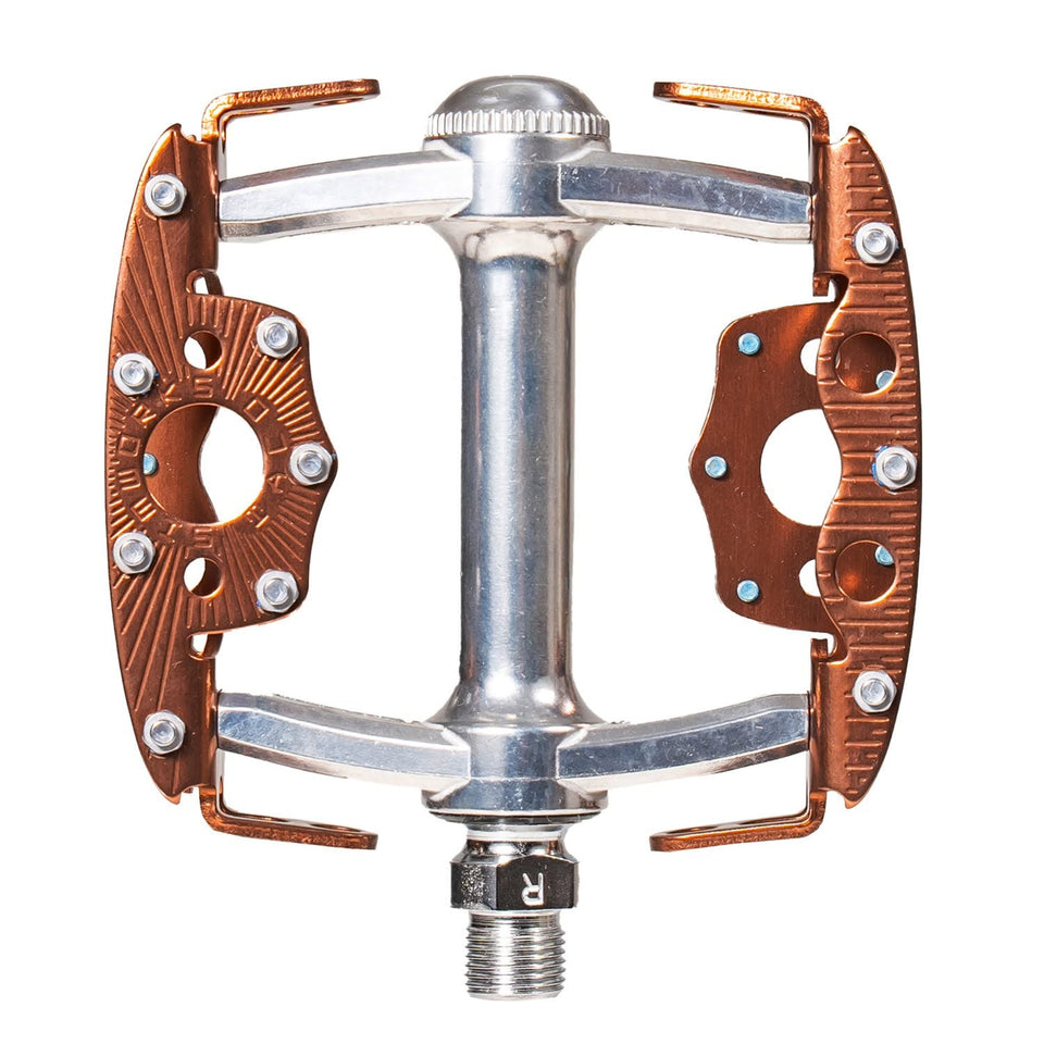 SimWorks by MKS Taco Pedal Bronze - platform detail