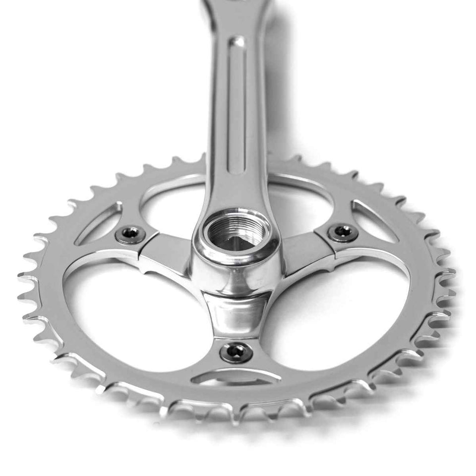 RMC Track Crank Set Silver
