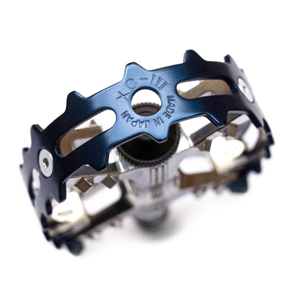 XC-III Bear Trap Pedals - Blue