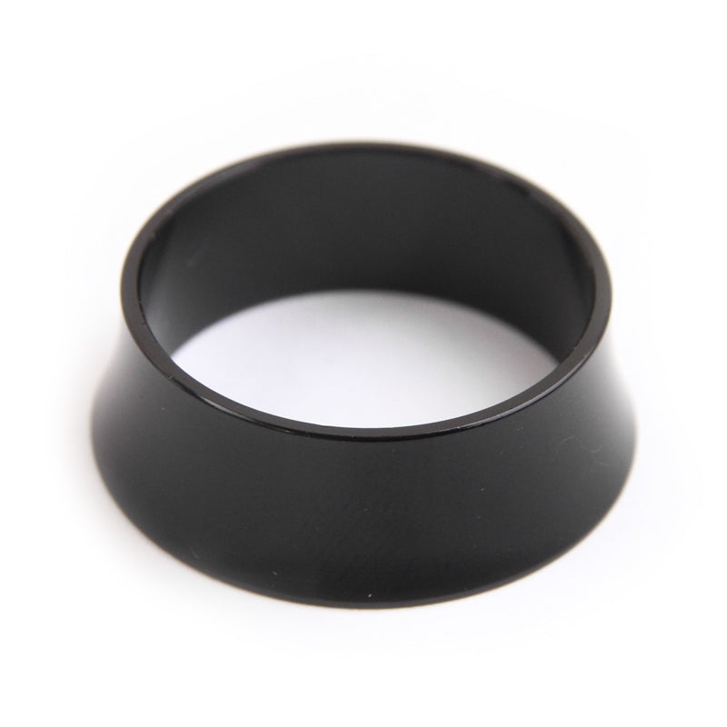 Blue Lug Alloy Tapered Spacer - Black