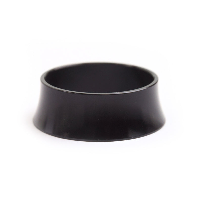 Blue Lug Alloy Tapered Spacer - Black
