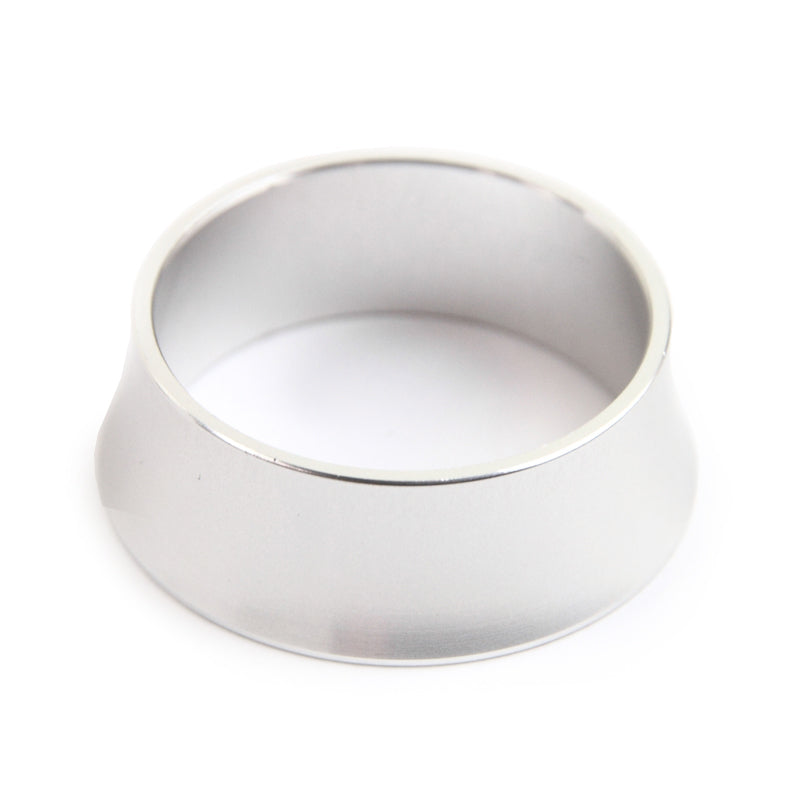 Blue Lug Alloy Tapered Spacer - Silver