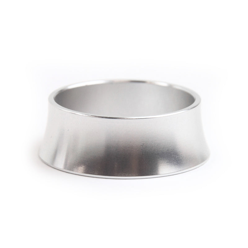 Blue Lug Alloy Tapered Spacer - Silver