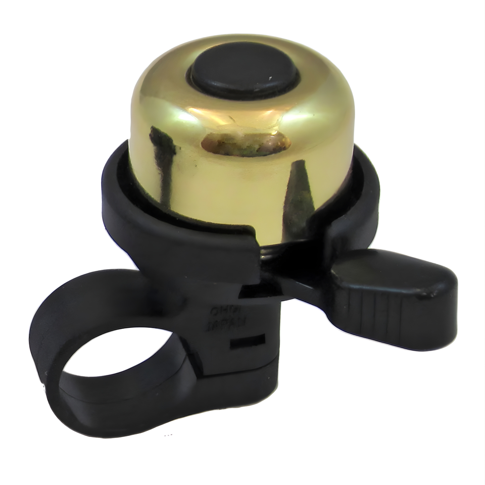 Mirrycle Incredibell Brass Duet bicycle bell in brass