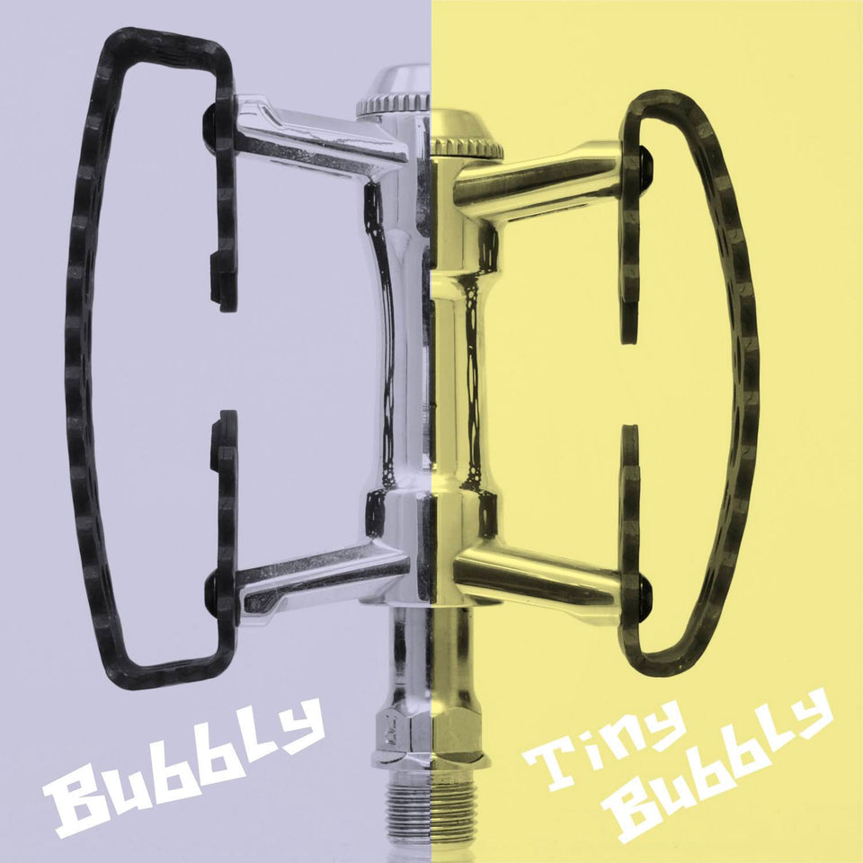 SimWorks Bubbly vs Tiny Bubbly size comparison