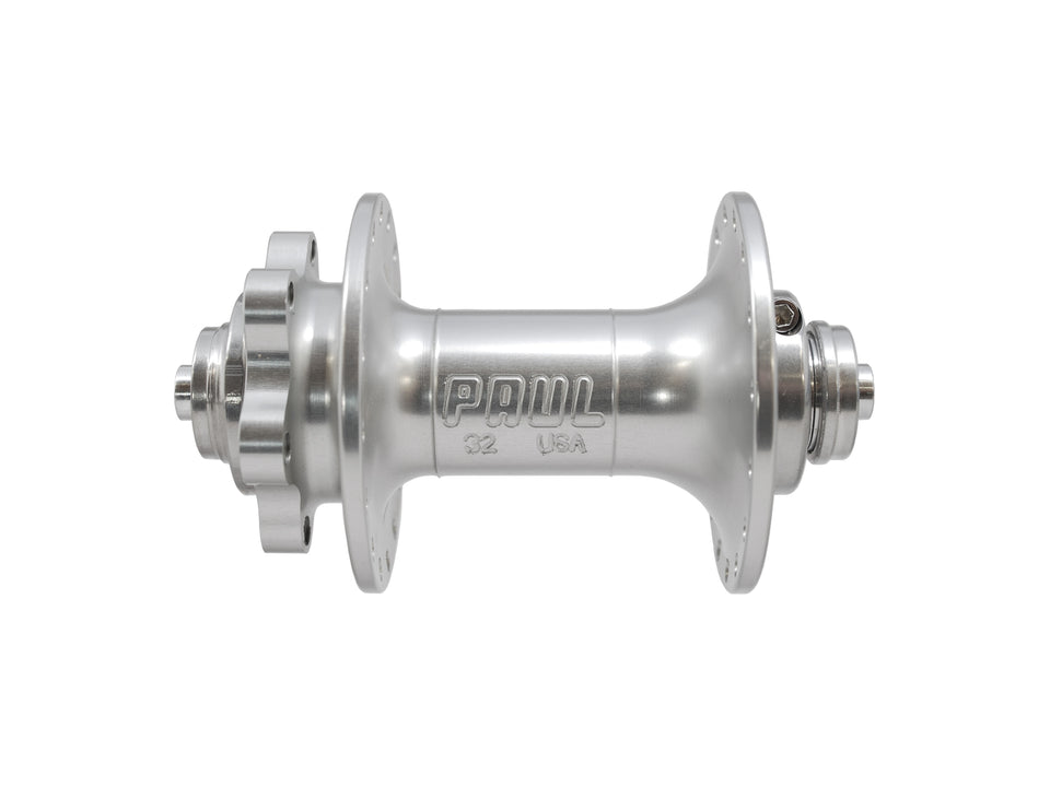 Paul Disc FHub Front Hub - Silver