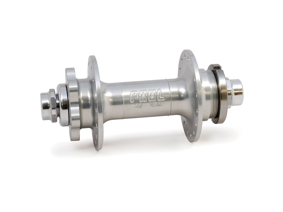 Paul Fixed Disc WORD Rear Hub - Silver