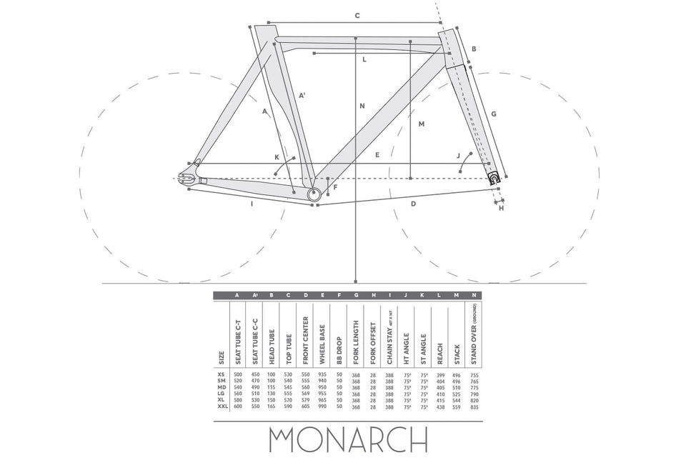 Tyrant Monarch Frame Kit - Black Gloss