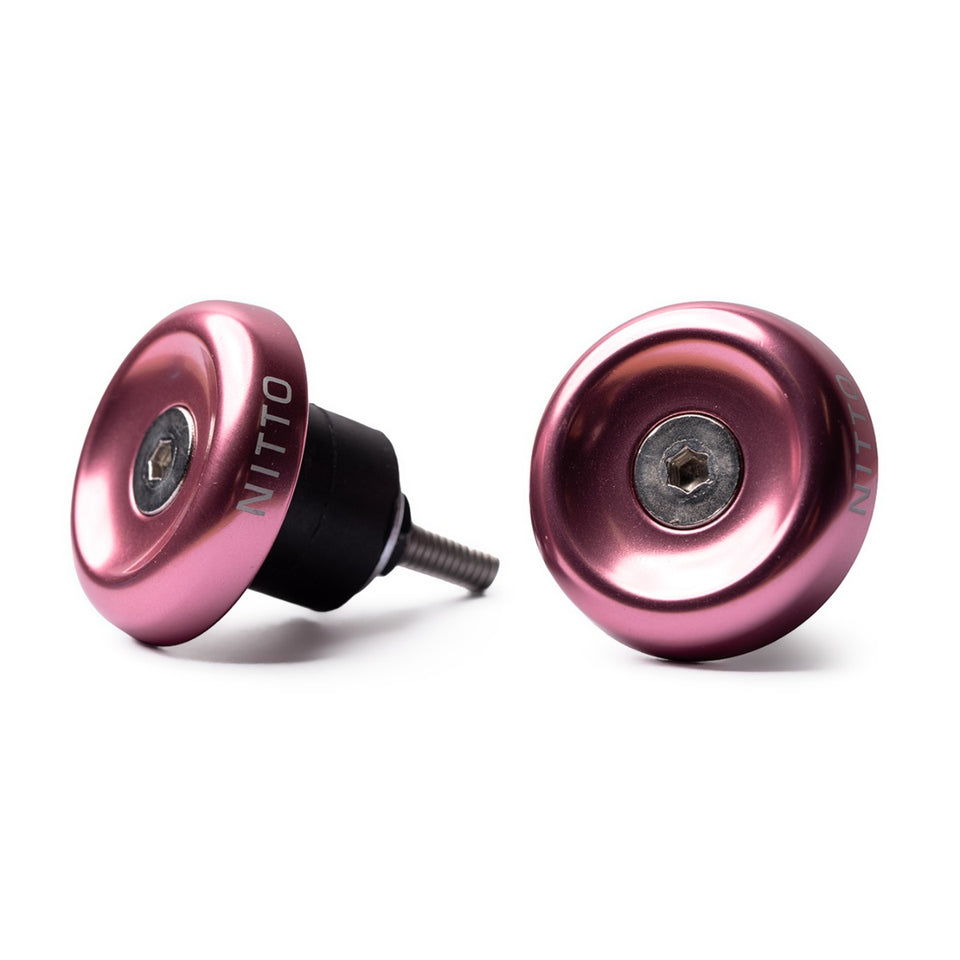 Nitto FW-25 Large Bar End - Pink