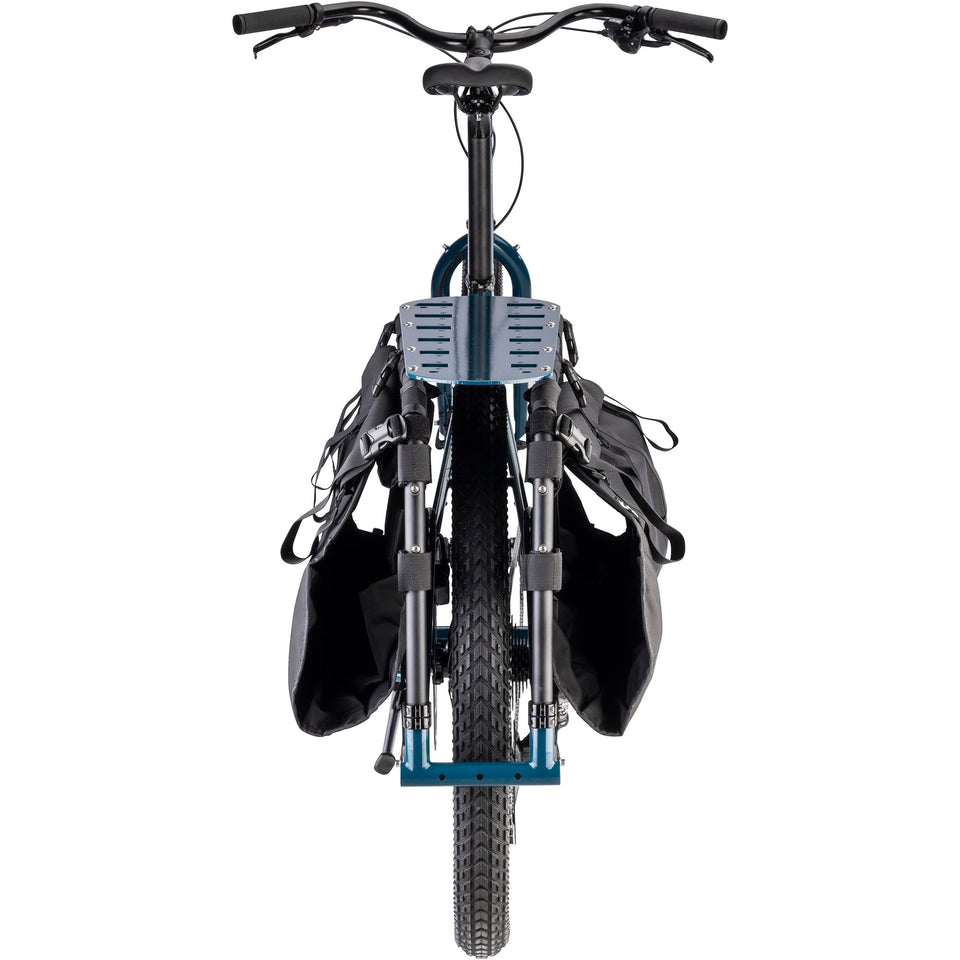 Surly Big Dummy Twilight Zone rear rack and cargo deck detail
