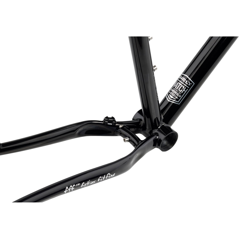 Surly Bridge Club Frameset Trevor's Closet Black - bottom bracket detail