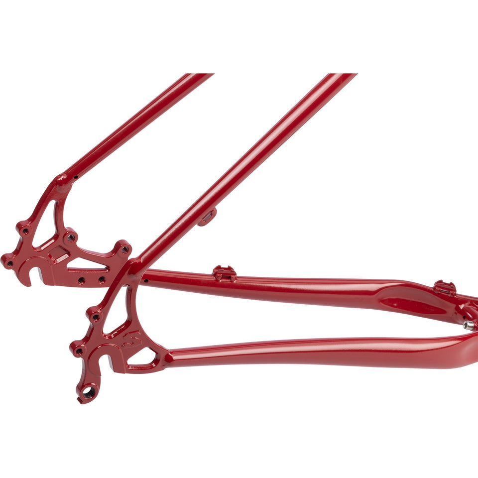 Surly Bridge Club Frameset Lingering Cranberry - rear dropout detail