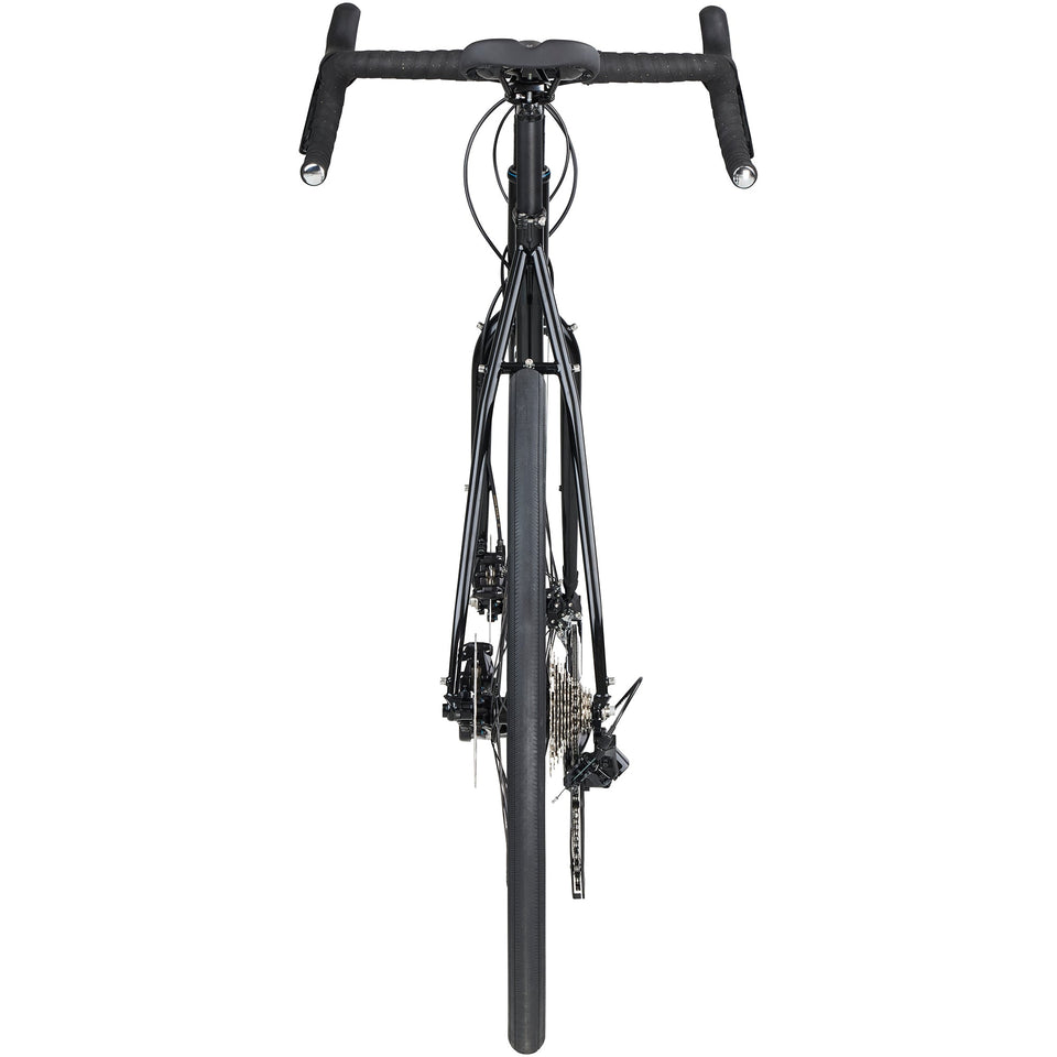 Surly Midnight Special bike in Hi-Viz Black, rear view