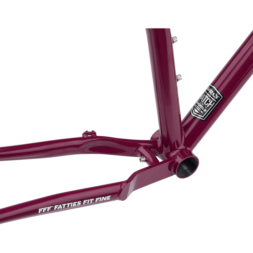 Plum Rims Ogre Frameset -Fermented Plum – Bikes on Wheels