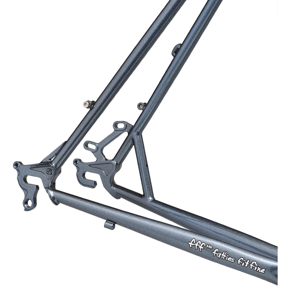 Straggler 700c Frameset – Cold Steel Blue