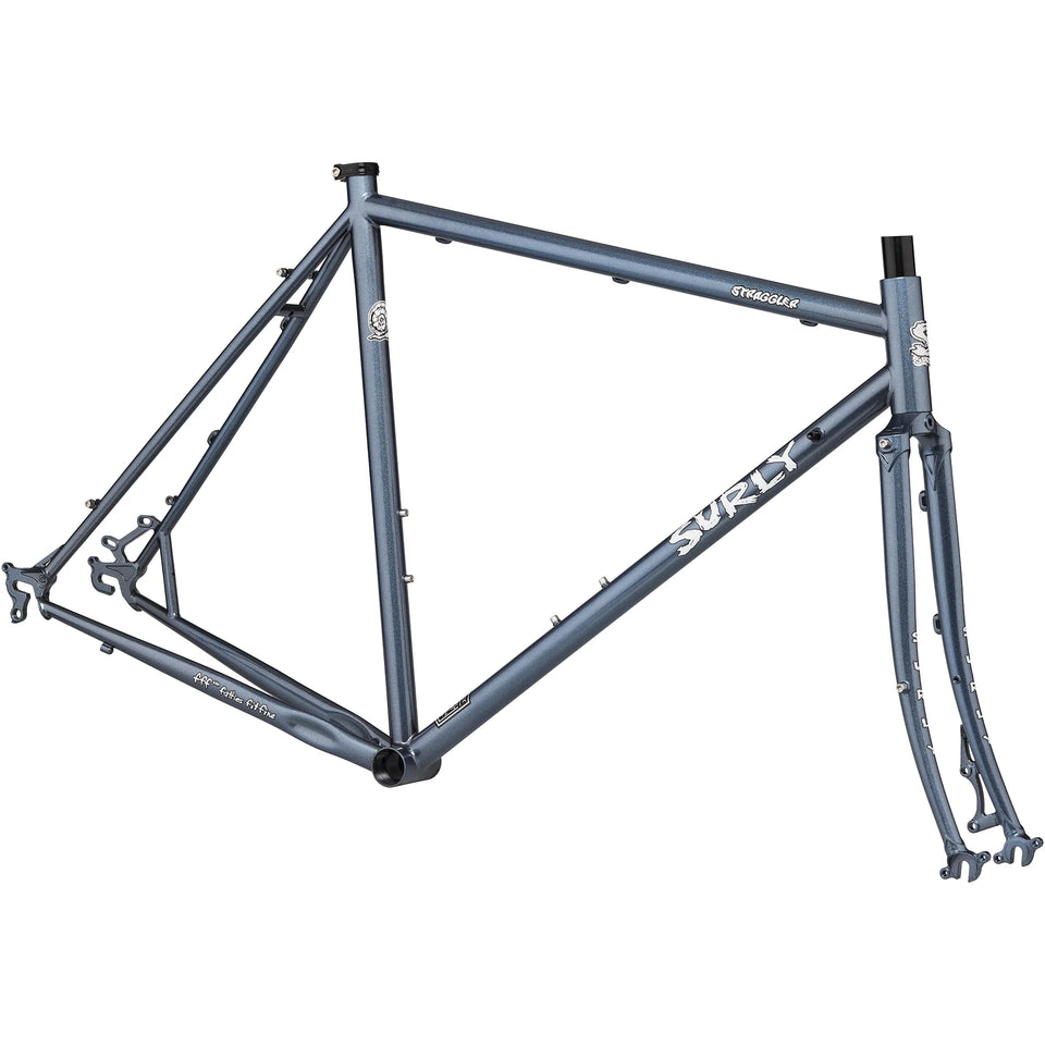 Straggler 700c Frameset – Cold Steel Blue