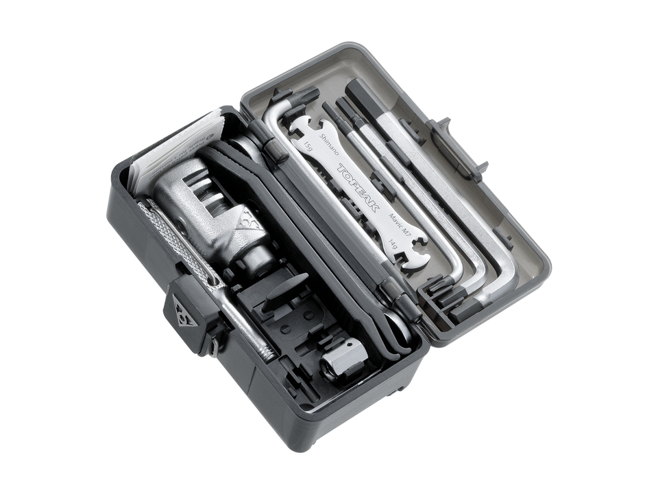 Topeak Survival Gear Box multi-tool kit in case